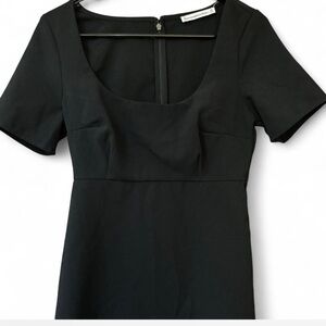 Abercrombie & Fitch Black Scoop Neck Mini Dress Women’s Small